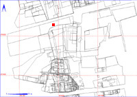 Shows location of spit 011AE00177 in relation to the rest of Site 11