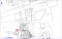 Shows location of trenches 011AE00422 and 011AE00423 in relation to the rest of Site 11