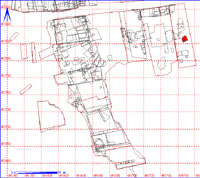 Shows location of spit 012AA00121 in relation to the rest of Site 12