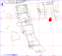 Shows location of spit 12AB4 in relation to the rest of Site 12