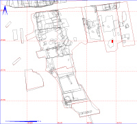 Shows location of spit 12AB431 in relation to the rest of Site 12