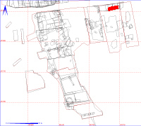 Shows location of spit 12AB748 in relation to the rest of Site 12