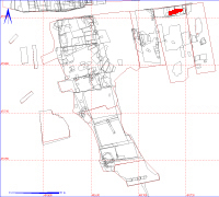 Shows location of spit 12AB784 in relation to the rest of Site 12