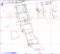 Shows location of spit 12AC379 in relation to the rest of Site 12