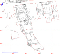 Shows location of spit 12AC45 in relation to the rest of Site 12