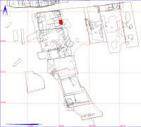 Shows location of spit 12AD503 in relation to the rest of Site 12