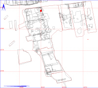 Shows location of spit 12AD509 in relation to the rest of Site 12