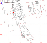 Shows location of spit 12AD5092 in relation to the rest of Site 12