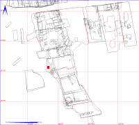 Shows location of spit 12AD5448 in relation to the rest of Site 12