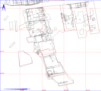 Shows location of spit 12AD5485 in relation to the rest of Site 12