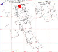 Shows location of spit 12AD676 in relation to the rest of Site 12