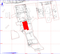 Shows location of spit 12AD8743 in relation to the rest of Site 12