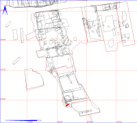 Shows location of spit 12AF137 in relation to the rest of Site 12