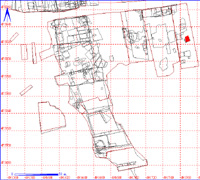 Shows location of spit 012AA00087 in relation to the rest of Site 12