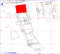 Shows location of spit 12AD216 in relation to the rest of Site 12