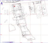 Shows location of spit 12AD5105 in relation to the rest of Site 12