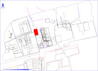 Shows location of spit 2CA317 in relation to the rest of Site 2