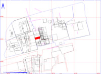 Shows location of spit 002CA00042 in relation to the rest of Site 2