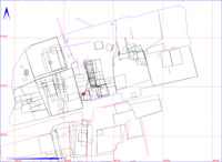 Shows location of spit 002CA00061 in relation to the rest of Site 2