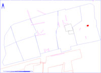 Location of Spit 2CC1708 in relation to the rest of Site 2