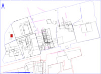 Location of Spit 2DD26 in relation to the rest of Site 2