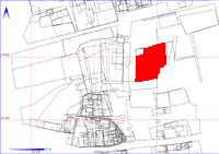 Shows location of spit 011BB00002 in relation to the rest of Site 11