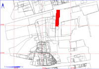 Shows location of spit 011BC00818 in relation to the rest of Site 11