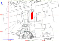 Shows location of spit 011BF00501 in relation to the rest of Site 11