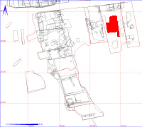 Shows location of spit 12AB3 in relation to the rest of Site 12