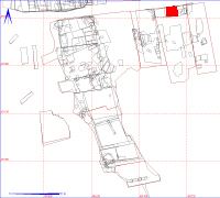 Shows location of spit 12AB463 in relation to the rest of Site 12