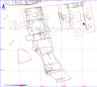 Shows location of spit 12AB745 in relation to the rest of Site 12