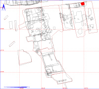 Shows location of spit 12AB801 in relation to the rest of Site 12