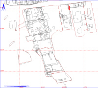 Shows location of spit 12AC19 in relation to the rest of Site 12