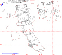 Shows location of spit 12AC290 in relation to the rest of Site 12