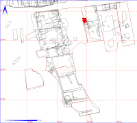 Shows location of spit 12AC326 in relation to the rest of Site 12