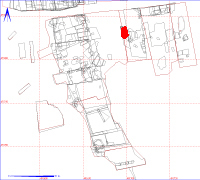 Showing the location of the depression 12AD22 in relation to the rest of Site 12