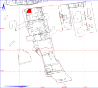 Shows location of spit 12AD5098 in relation to the rest of Site 12