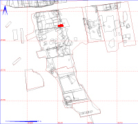 Shows location of spit 12AD602 in relation to the rest of Site 12