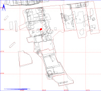 Shows location of spit 12AD6079 in relation to the rest of Site 12