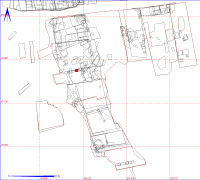 Shows location of spit 12AD6103 in relation to the rest of Site 12