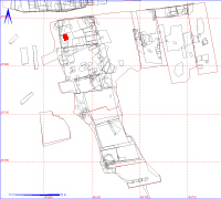 Shows location of spit 12AD8446 in relation to the rest of Site 12