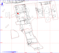 Shows location of spit 12AD8514 in relation to the rest of Site 12