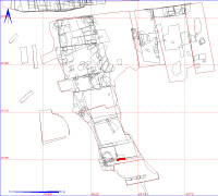 Shows location of spit 12AF48 in relation to the rest of Site 12