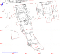 Shows location of spit 12AG59 in relation to the rest of Site 12