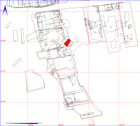 Shows location of spit 12AD468 in relation to the rest of Site 12