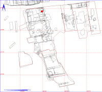 Shows location of spit 12AD526 in relation to the rest of Site 12