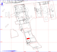 Shows location of spit 12AF101 in relation to the rest of Site 12