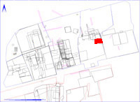 Shows location of spit 2CB12 in relation to the rest of Site 2