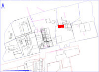 Shows location of spit 2CB37 in relation to the rest of Site 2