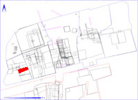 Shows location of spit 2DC6 in relation to the rest of Site 2